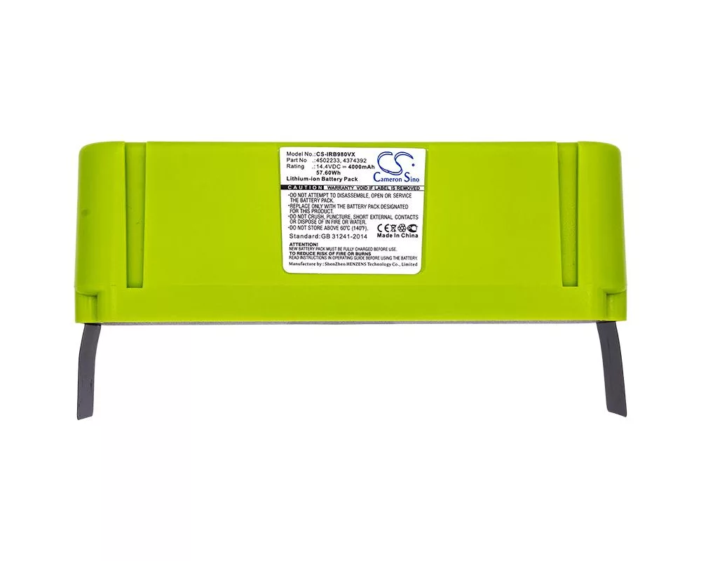 Батерия за прахосмукачка Батерия за прахосмукачка iRobot Roomba 614, Roomba 640, 652, 680,690, 850, 980  4374392  LiIon 14,4V 4000mAh CAMERON SINO 3