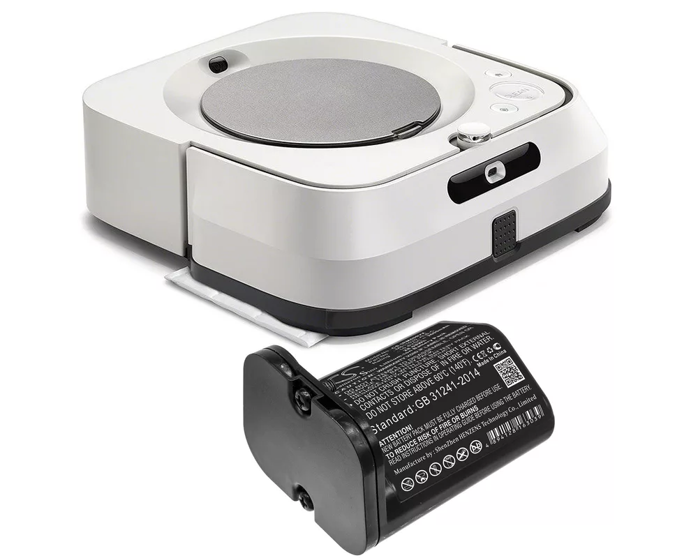 Батерия за прахосмукачка Батерия за прахосмукачка iRobot ADD-N1, Braava Jet M6, M611020 ABL-C  LiIon 10,8V 2600mAh CAMERON SINO 5