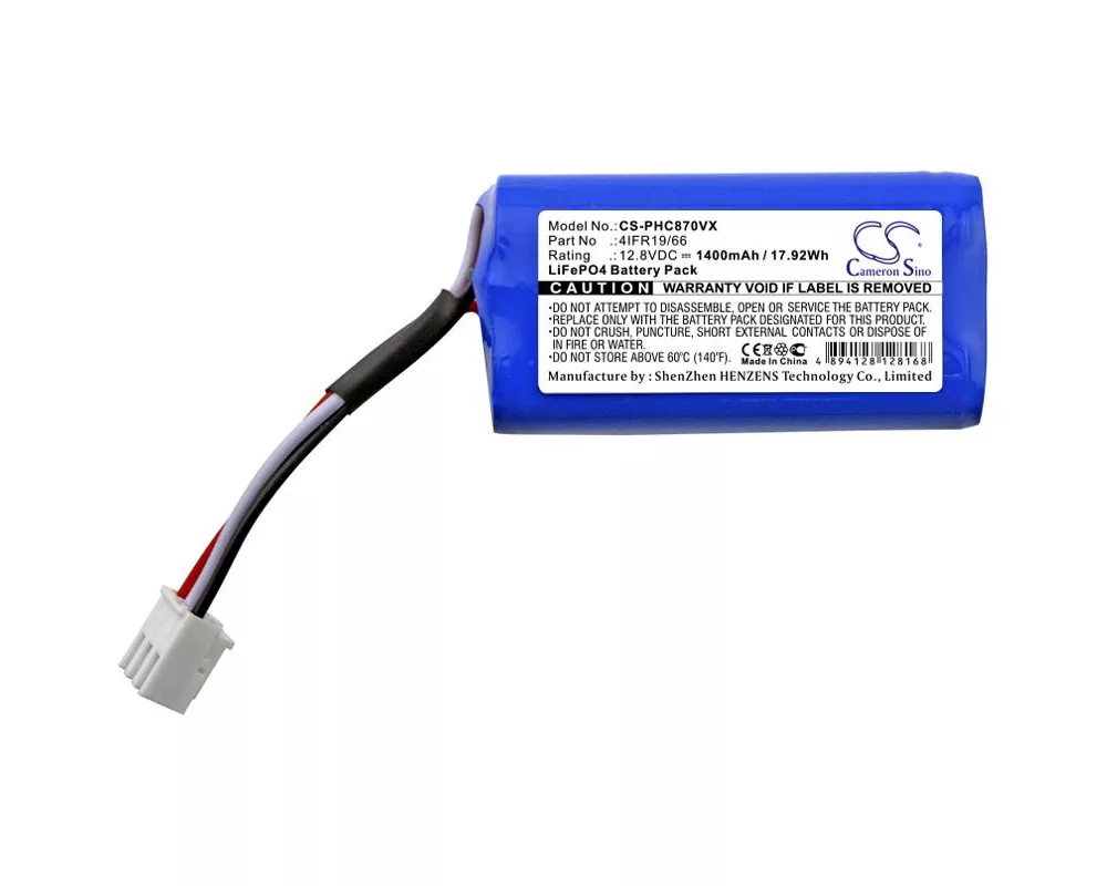 Батерия за прахосмукачка Батерия за прахосмукачка Philips FC8603, FC8700, SmartPro Compact  LiFePO4 12,8V 1400mAh CAMERON SINO 3