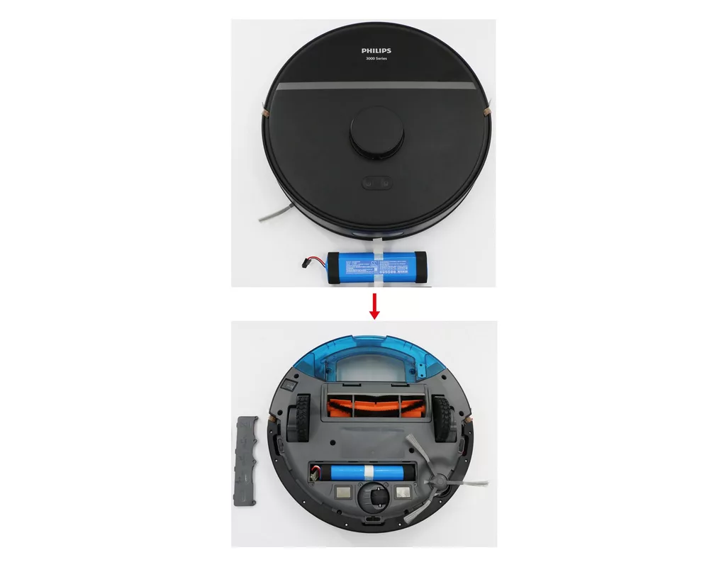 Батерия за прахосмукачка Батерия за прахосмукачка PHILIPS  HomeRun 3000, XU3110/01, XU3110/02  C1048A2  LiIon 14,4V  4500mAh CAMERON SINO 2