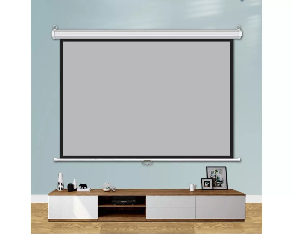 Екран Проекторен екран за стена ESTILLO Roller Projector, 180 x 180, 1:1 2