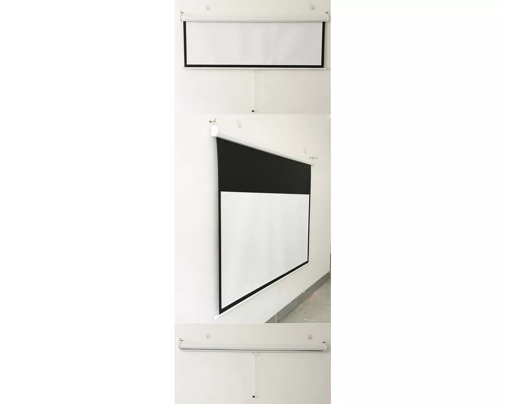 Екран Проекторен екран за стена ESTILLO Roller Projector, 180 x 180, 1:1 3