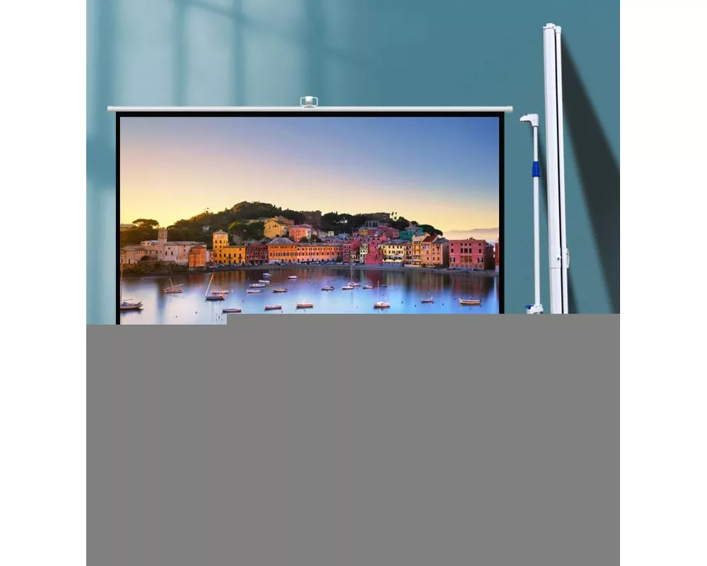 Екран Екран на стойка ESTILLO, 180 x 180, 1:1, Бял 3