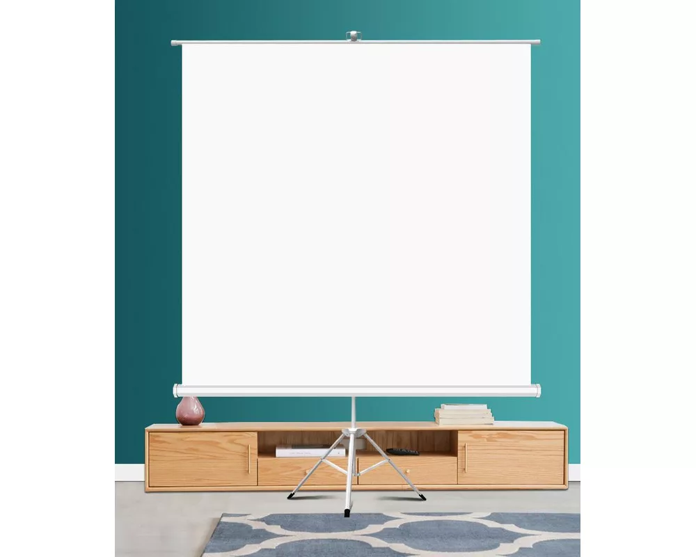 Екран Екран на стойка ESTILLO, 180 x 180, 1:1, Бял 2