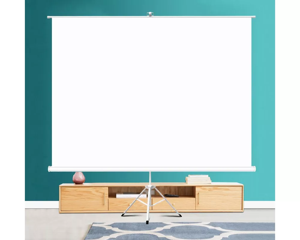 Екран Екран на стойка  ESTILLO 244 х 183 см,120", бял, с черна рамка, 4:3, 11 кг 5