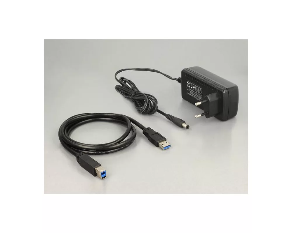Аксесоар за съхранение Външна докинг станция Delock 62661, за 2.5"/3.5" HDD/SSD, USB 3.0, Функция за клониране, Черен 6