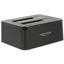  Външна докинг станция Delock 62661, за 2.5"/3.5" HDD/SSD, USB 3.0, Функция за клониране, Черен 904194 DELOCK-62661 на топ цена - PIC.bg
