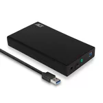 <span>Аксесоар за съхранение</span> Чекмедже за твърд диск ACT AC1405, 3.5", SATA, USB 3.1 Gen1 (USB 3.0), Черен <span class='catalog-num-in-name'>EWENT-ACT-RACK-AC1405</span> - 