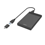 <span>Аксесоар за съхранение</span> Чекмедже за твърд диск HAMA, 2.5", SSD, HDD, USB 3.2 Gen 1, SATA III, Черен <span class='catalog-num-in-name'>HAMA-200760</span> - 
