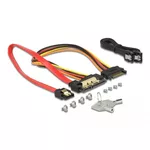 Аксесоар за съхранение Преносимо чекмедже Delock 3.5″, За 1 x 2.5″ SATA / SAS HDD / SSD, Защита от вибрации 6