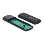 Аксесоар за съхранение Външно чекмедже Delock, За M.2 NVMe PCIe / SATA SSDD, USB-C 3