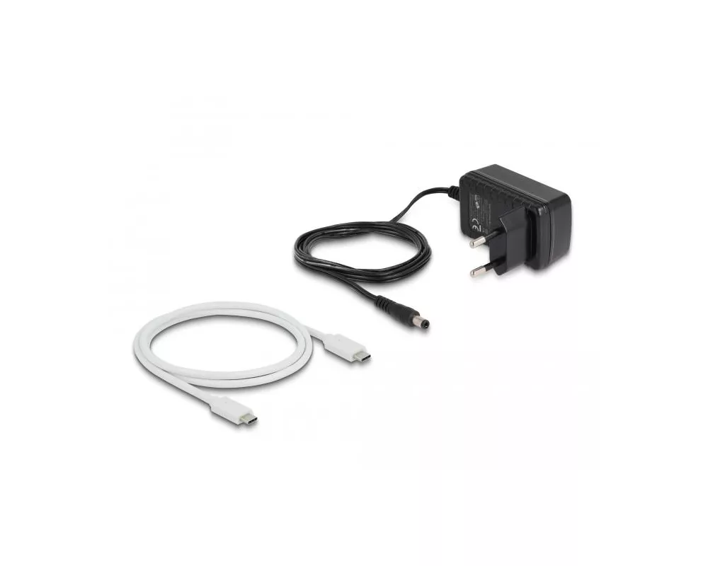 Аксесоар за съхранение Станция Delock USB-C, За 2 x M.2 NVMe PCIe SSD, Клониране 6