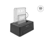 <span>Аксесоар за съхранение</span> Външна докинг станция Delock, За 2 x SATA HDD / SSD, USB-C <span class='catalog-num-in-name'>DELOCK-63957</span> - 