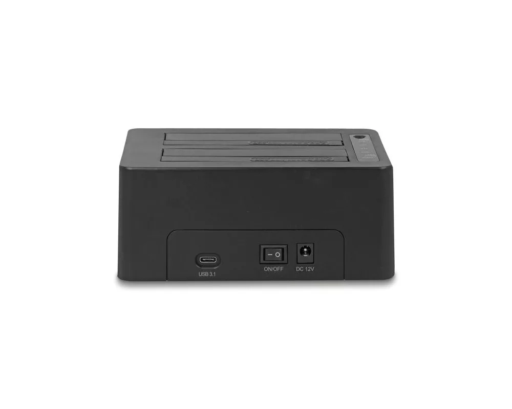 Аксесоар за съхранение Външна докинг станция Delock, За 2 x SATA HDD / SSD, USB-C 3