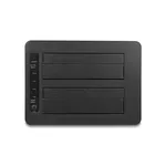 Аксесоар за съхранение Външна докинг станция Delock, За 2 x SATA HDD / SSD, USB-C 4