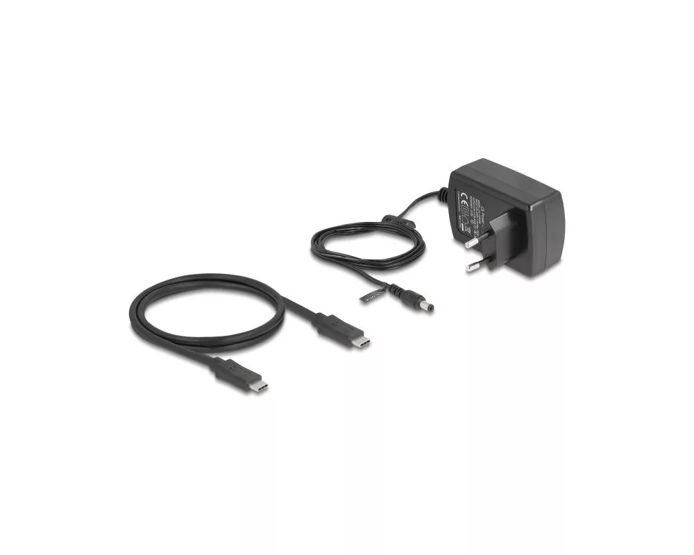 Аксесоар за съхранение Външна докинг станция Delock, За 2 x SATA HDD / SSD, USB-C 5