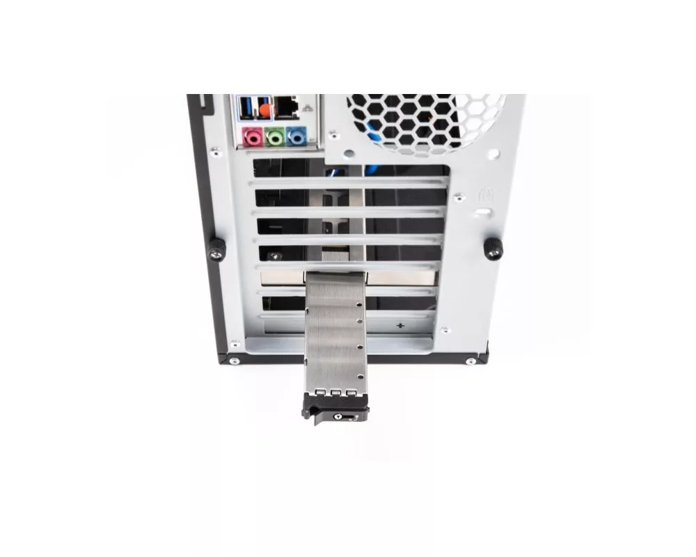 Аксесоар за съхранение Вътрешна тава Delock, PCI Express Card за 1 x M.2 NVMe SSD - Low Profile Form Factor 7