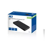 Аксесоар за съхранение Чекмедже за твърд диск ACT AC1200, SATA, 2.5", USB-A 3.2 Gen1, Черен 3