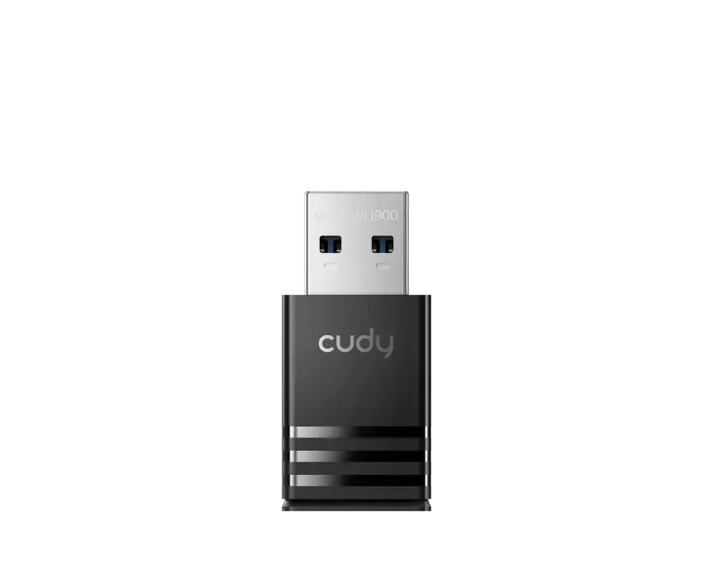 Мрежова карта адаптер Cudy WU900 WiFi 6, 900 Mbps, USB 2.0 3