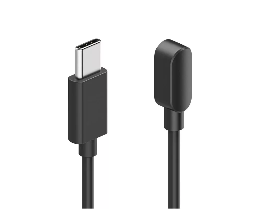 Кабел HAMA Заряден кабел за смарт часовници, с магнитно зареждане, USB-C, 60 см, черен 8