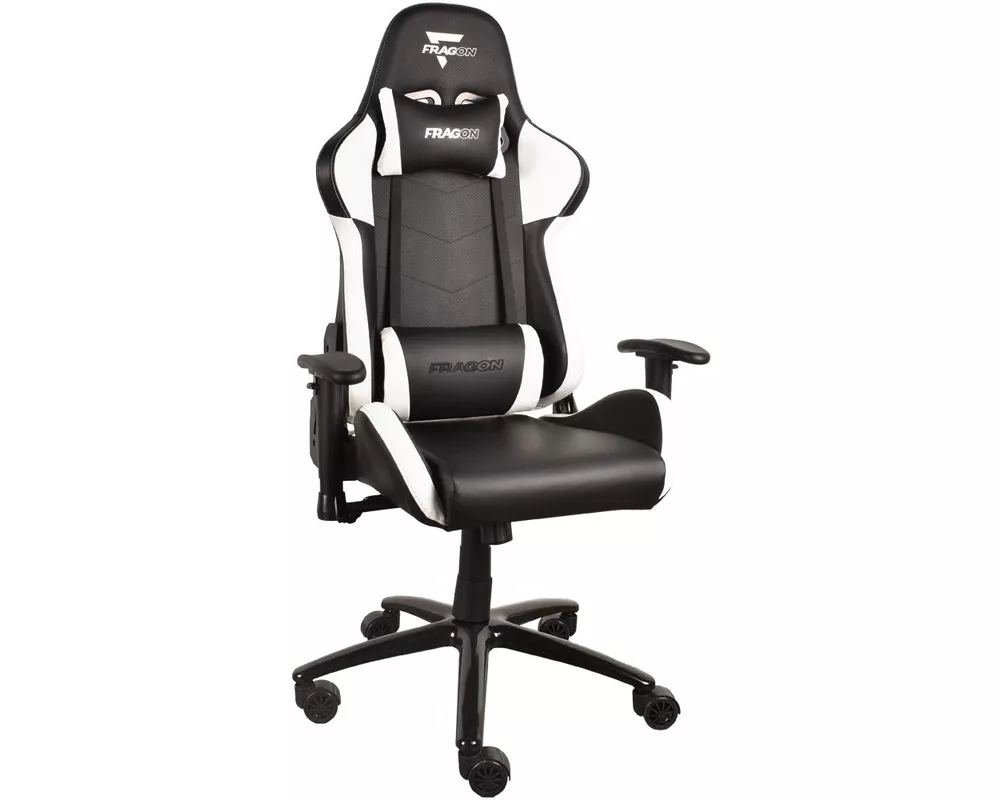 Геймърски стол FragON 2X Series V2 - Black/White 2