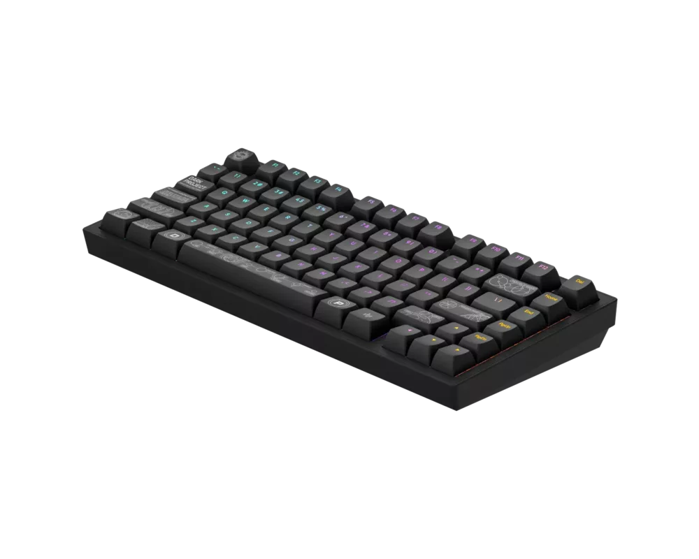 Клавиатура Геймърскa безжична клавиатура Dark Project ALU81A Terra Nova V2 Black RGB 4