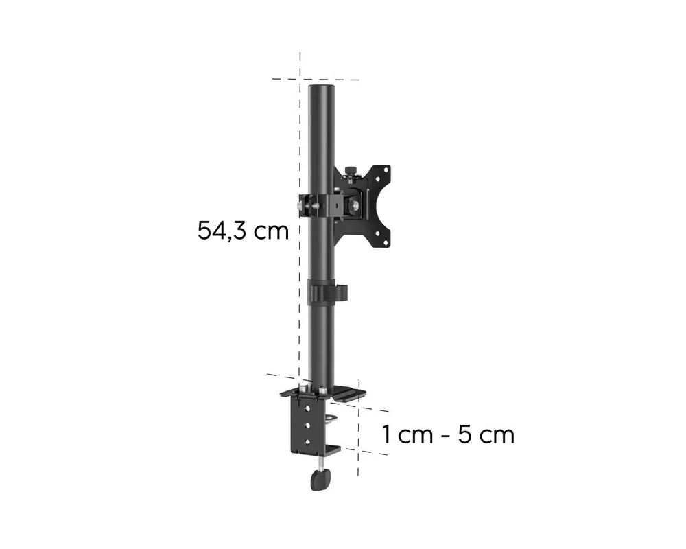 Стойка HAMA Стойка за монитор за бюро (13" - 35"), регулируема, до 15кг 13
