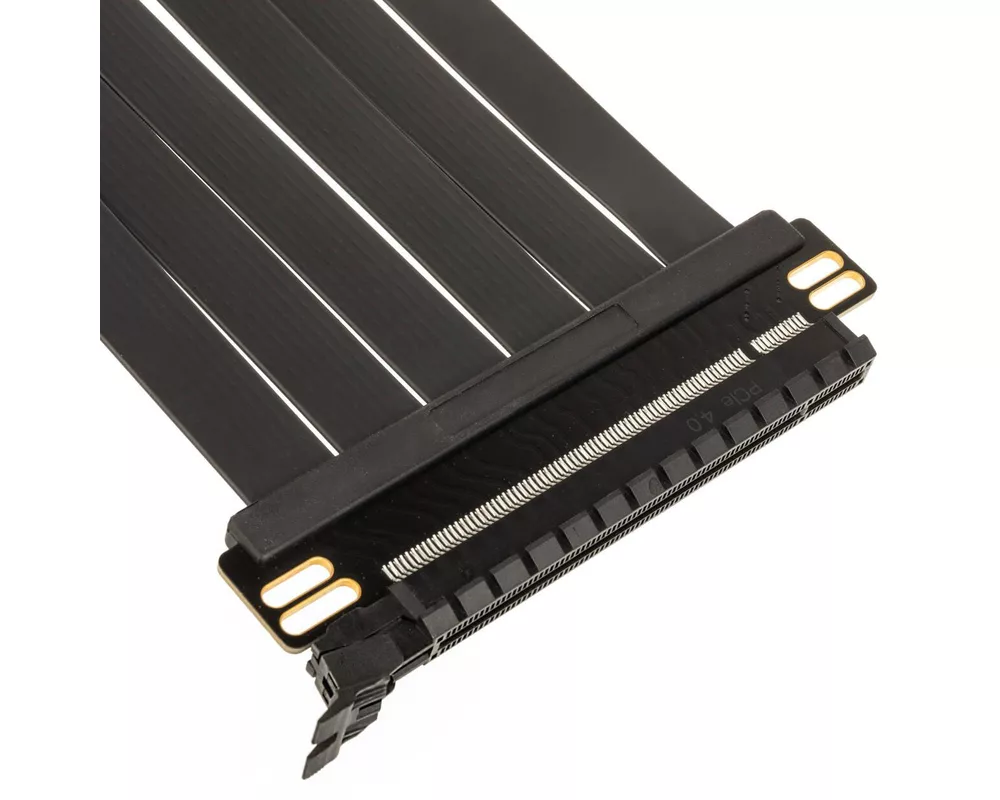 Кабел Kolink PCIe 5.0 Riser Cable, 180 градуса, 300mm - Черен 3