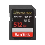 <span>Флаш карта</span> SanDisk Карта памет Extreme Pro SDXC 512GB, 300MB/s, V90 UHS-II <span class='catalog-num-in-name'>SDSDXDK-5128G-GN4IN</span> - 