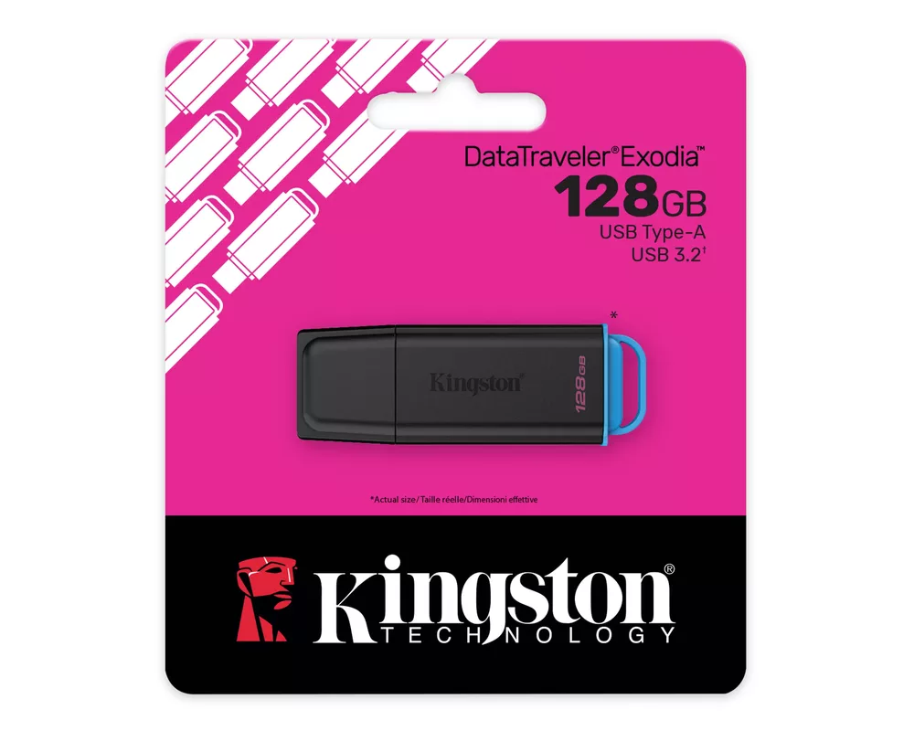 Флаш памет KINGSTON DataTraveler Exodia G2 128GB 4