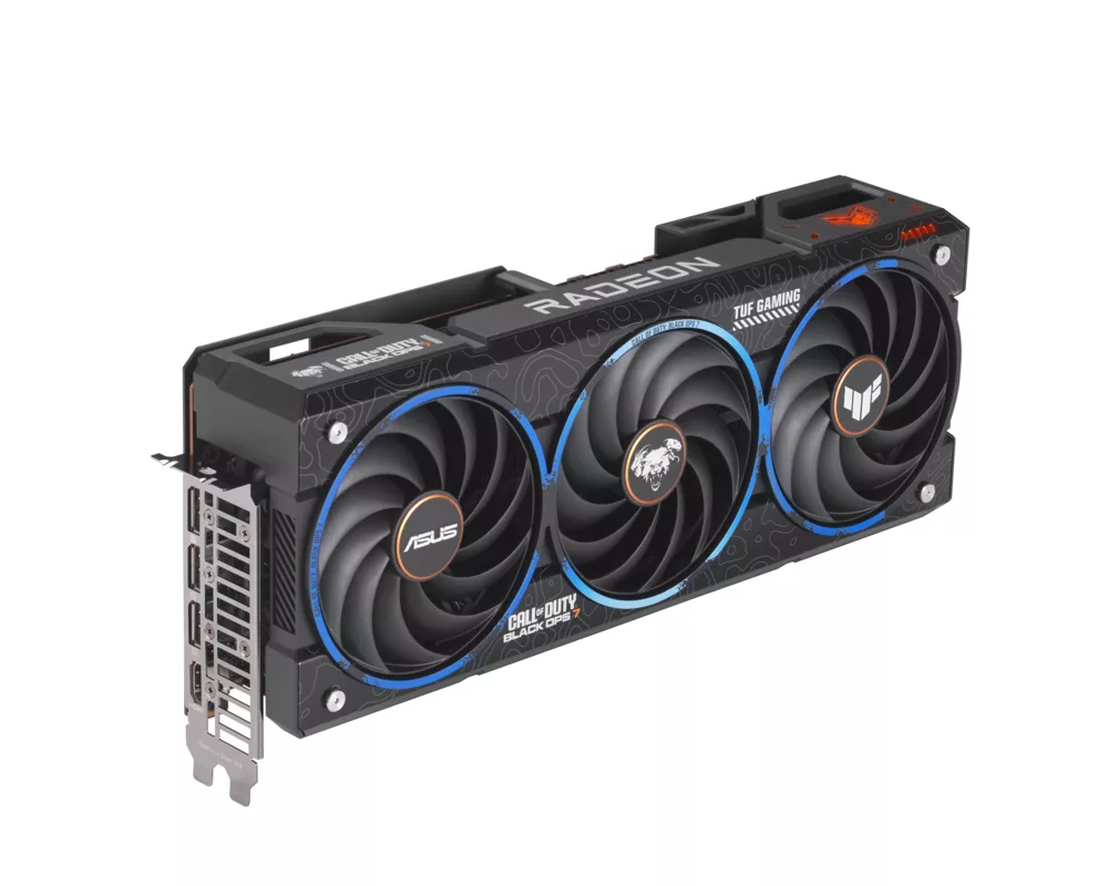 Видеокарта Asus TUF GAMING RADEON RX 9070 XT COD BO7 Speical Edition OC 16GB GDDR6 3
