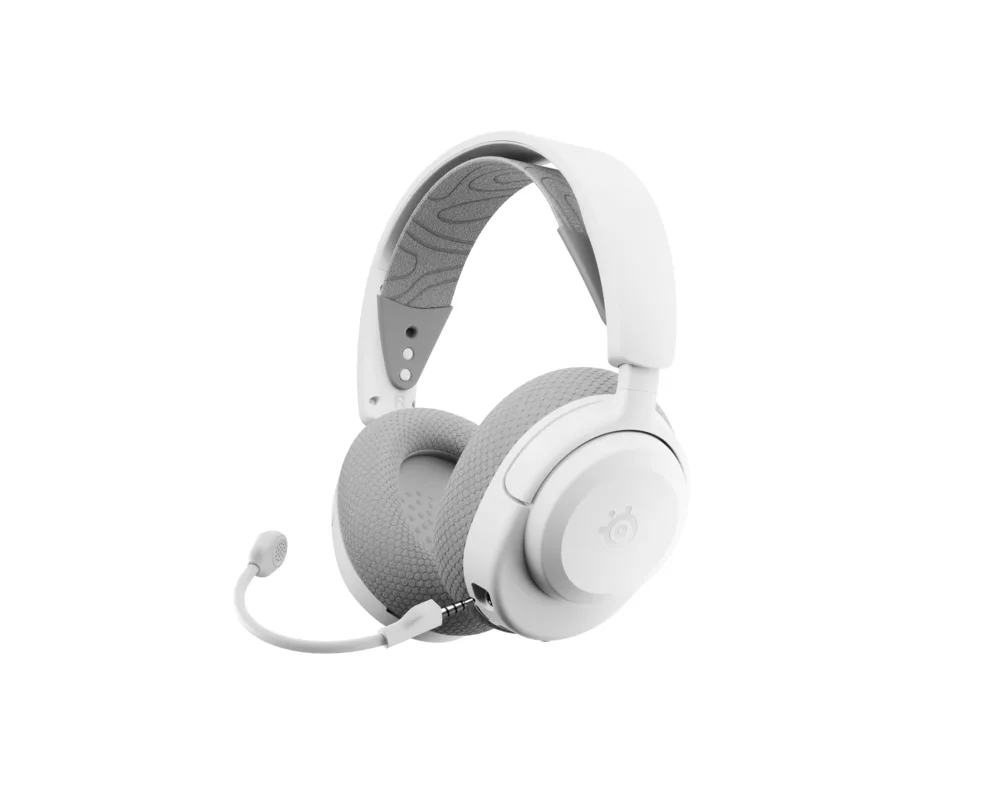 Слушалки Безжични геймърски слушалки SteelSeries Arctis Nova 3 - Бял 2
