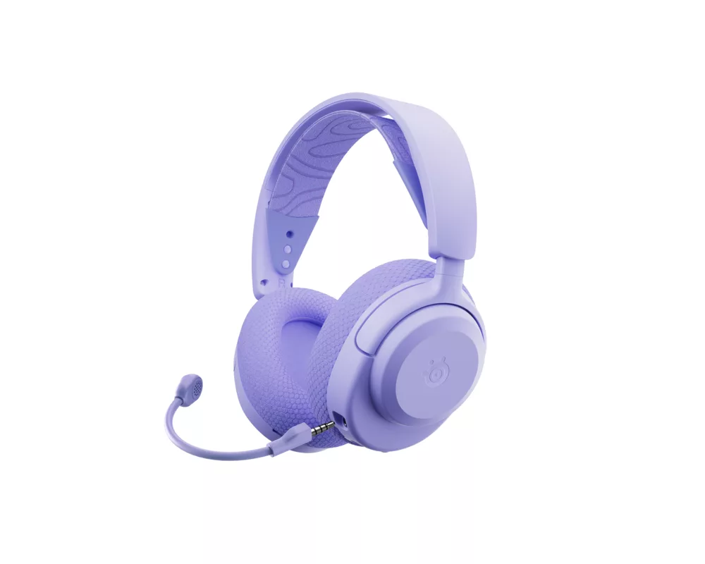 Слушалки Безжични геймърски слушалки SteelSeries Arctis Nova 3 - Lavander 3