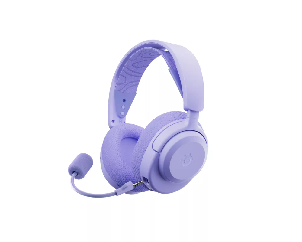 Слушалки Безжични геймърски слушалки SteelSeries Arctis Nova 3 - Lavander 2