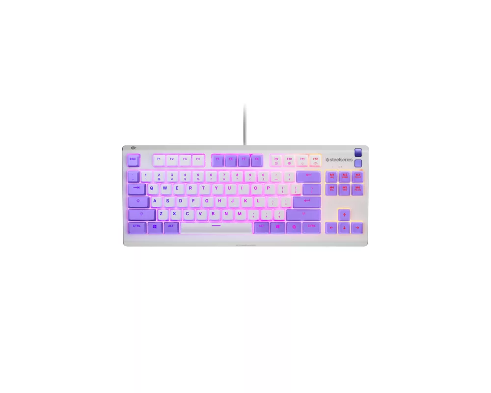Клавиатура Геймърскa клавиатура SteelSeries Apex 3 TKL Amethyst - Quiet Switct, UK Layout 4