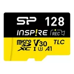 <span>Флаш карта</span> Silicon Power microSDXC Inspire 128GB, Class 10, UHS-I U3, V30, A1, A2 с адаптер SD <span class='catalog-num-in-name'>STXLA2V1NSP-128GB</span> - 