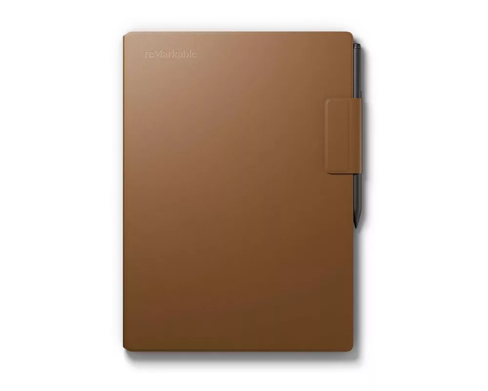 Електронна книга Таблет reMarkable Paper Pro 11.8" в комплект с Marker plus и Калъф Premium Brown Leather Book Folio 4
