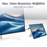 Кабел ACT Кабел USB-C 10Gbps, 60W, 0.5м, конектори на 90° up/down angled 5