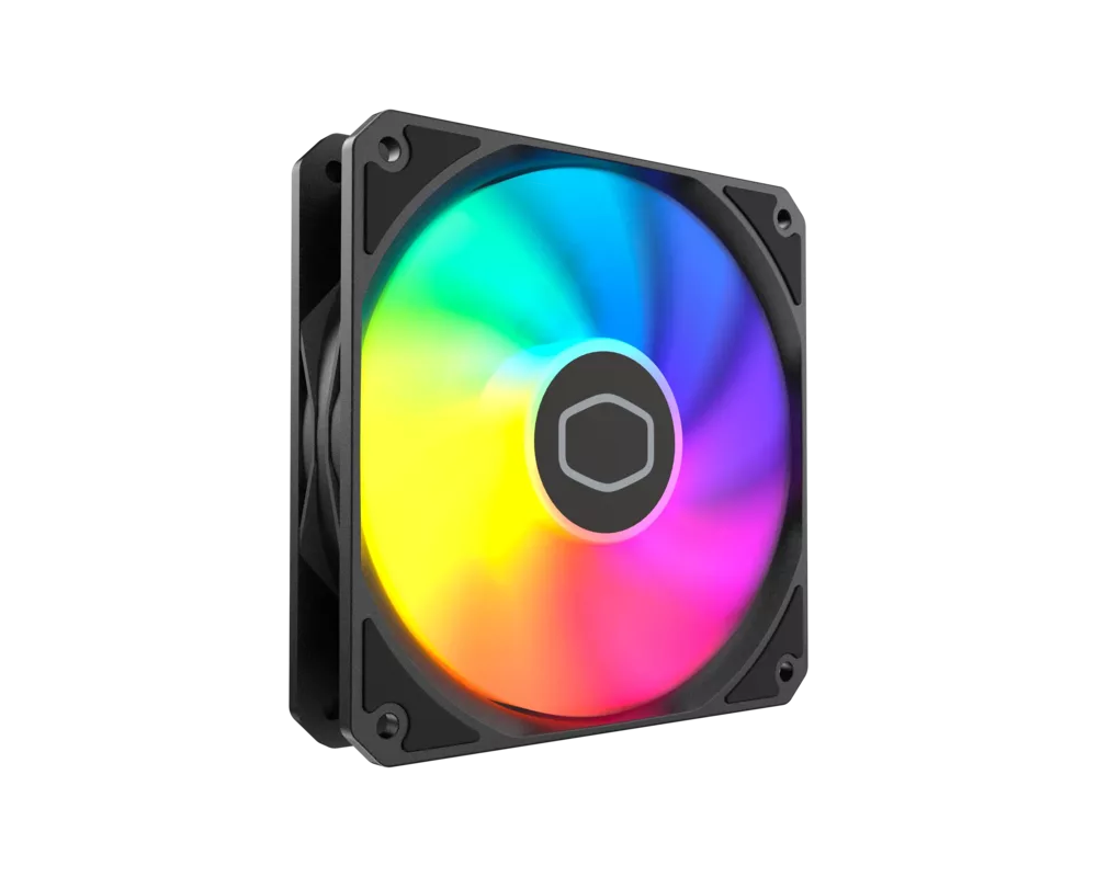 Вентилатор Комплект вентилатори 3-Pack Cooler Master MasterFan MF120 Lite ARGB 2