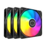 <span>Вентилатор</span> Комплект вентилатори 3-Pack Cooler Master MasterFan MF120 Lite ARGB <span class='catalog-num-in-name'>CM-FAN-B2DN-173PA-R1</span> - 