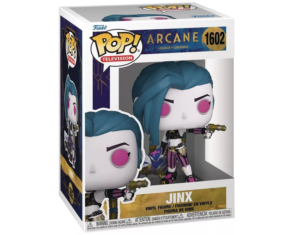 Фигурка Funko POP! Television: Arcane League of Legends - Jinx #1602 2
