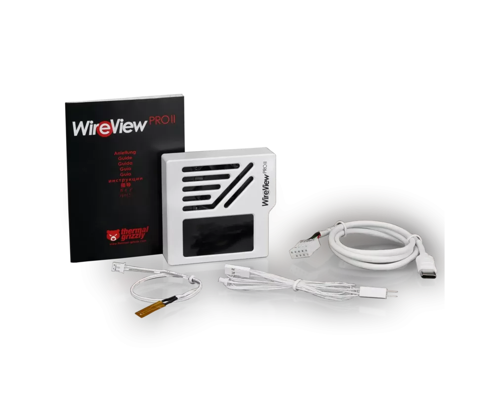Термо паста Датчик за видеокарта Thermal Grizzly WireView Pro II GPU 12V-2x6 - White 9