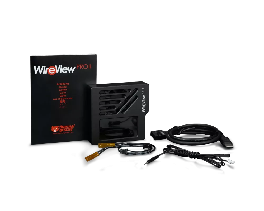 Термо паста Датчик за видеокарта Thermal Grizzly WireView Pro II GPU 12V-2x6 - Black 8