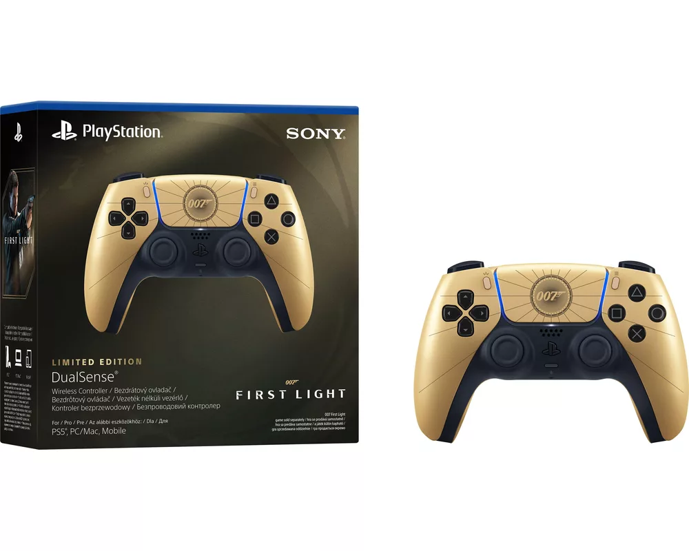 Джойстици и Геймпадове Безжичен Sony PS5 DualSense - 007 First Light, Limited Edition 6