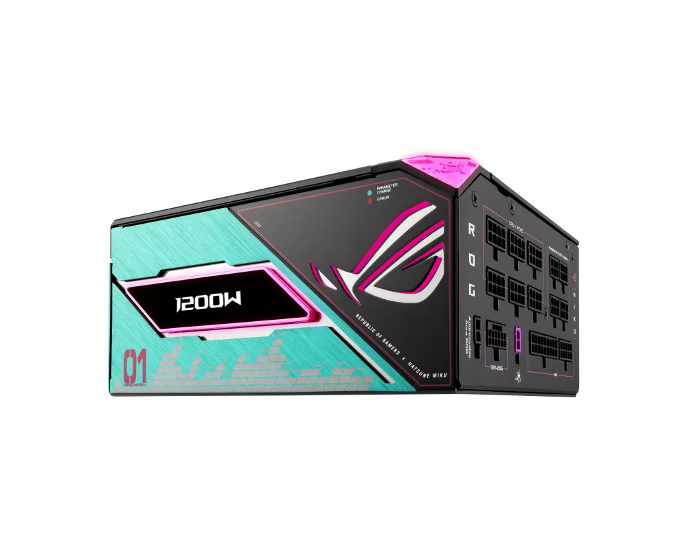 Захранване ASUS ROG Thor 1200W Platinum III Hatsune Miku Edition 2