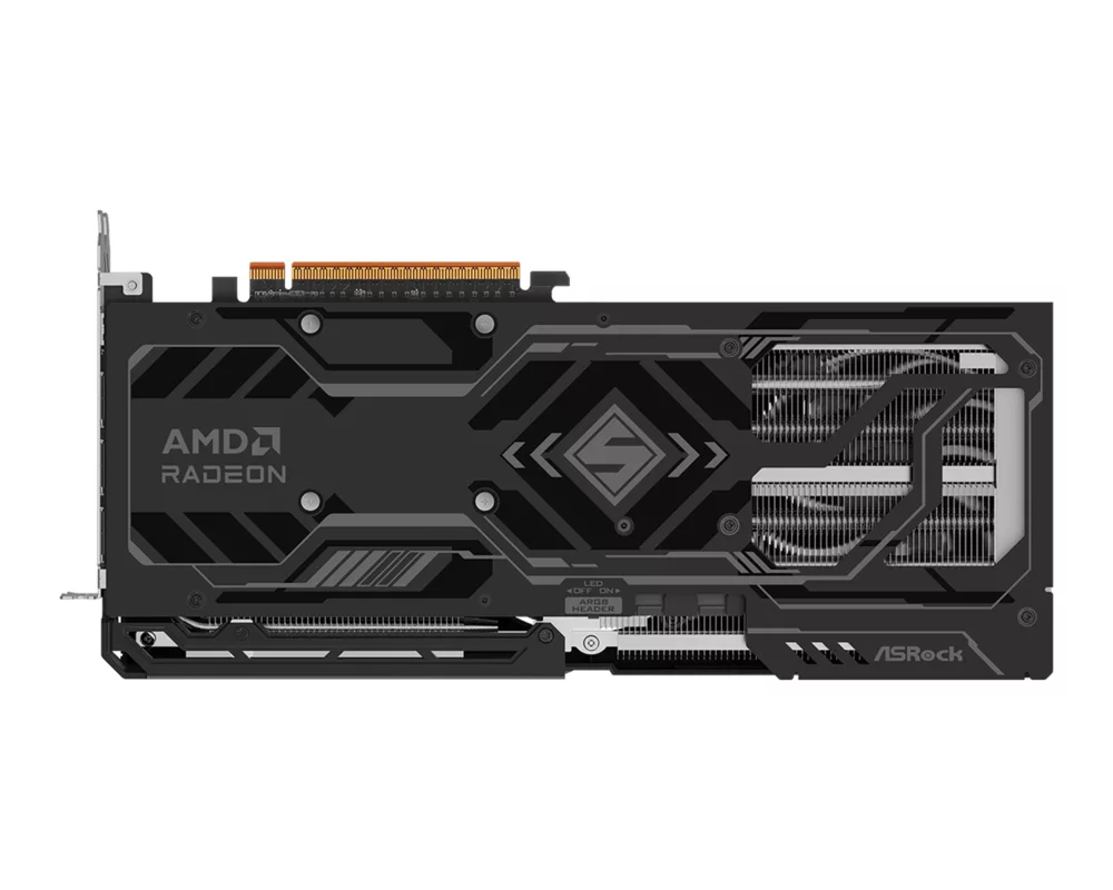 Видеокарта ASRock Radeon RX 9070 GRE Steel Legend Dark 12GB OC GDDR6 6