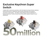 Клавиатура Геймърска Механична клавиатура Keychron C1 Pro 8K QMK - Super Banana Switch 4