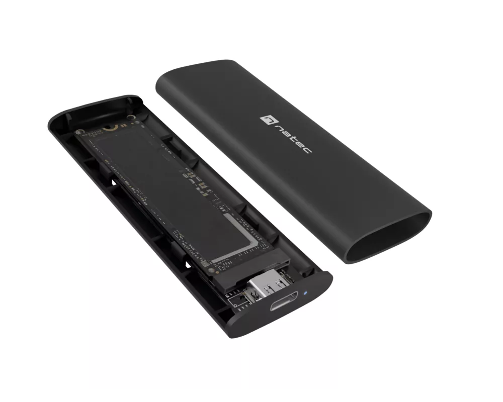 Аксесоар за съхранение Чекмедже за твърд диск M.2 NVME, Natec Rhino 6