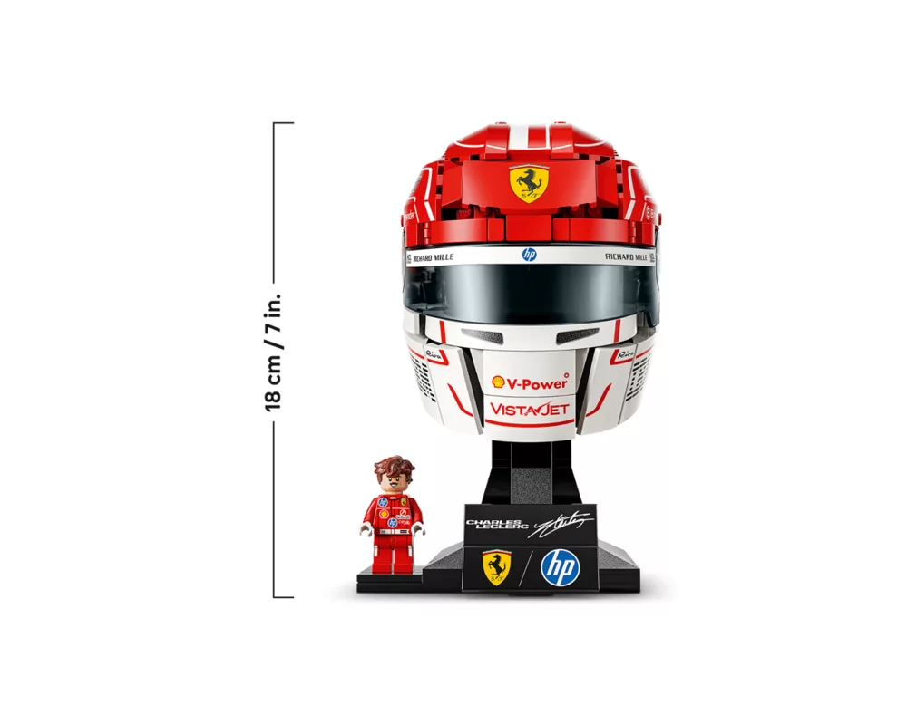 Конструктор LEGO Editions Scuderia Ferrari HP Charles Leclerc Helmet (43014) 3