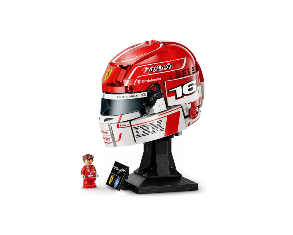 Конструктор LEGO Editions Scuderia Ferrari HP Charles Leclerc Helmet (43014) 5